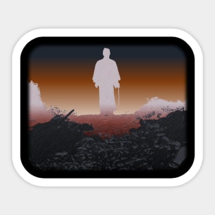 Seven Samurai Forest Battle Sticker